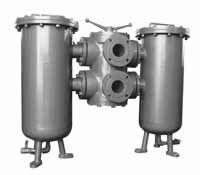 SLQ型双筒网式过滤器(0.6MPa)JB2302-78